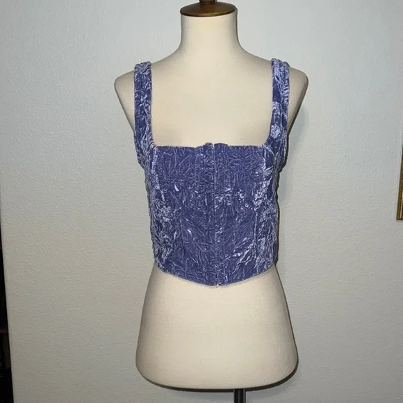 NEW Wild Fable velour crop tank top - Picture 4 of 14